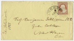 Thumbnail for Edward Hitchcock letter to Benjamin Silliman, 1855 September 20 - Image 1