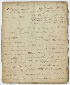 Thumbnail for Edward Hitchcock sermon no. 15, "Religious Condition of the United States," 1820 April - Image 1