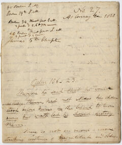 Thumbnail for Edward Hitchcock sermon no. 27, 1820 December - Image 1