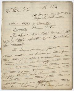 Thumbnail for Edward Hitchcock sermon no. 114, "Advantages of Charity," 1822 May - Image 1