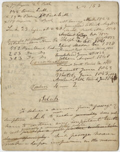 Thumbnail for Edward Hitchcock sermon no. 153, "Consideration," 1823 March - Image 1