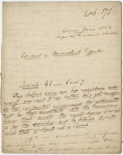 Thumbnail for Edward Hitchcock sermon no. 171, "Concert in Benevolent Efforts," 1823 June - Image 1