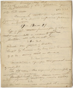 Thumbnail for Edward Hitchcock sermon no. 236, "Exposition of 4th of Ephesians beginning at the 16th verse," 1824 May - Image 1