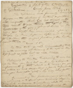 Thumbnail for Edward Hitchcock sermon no. 254, "Exposition of part of 5th Chapter of Ephesians," 1824 June - Image 1
