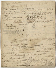 Thumbnail for Edward Hitchcock sermon no. 260, "Gospel Liberty," 1824 July 4 - Image 1