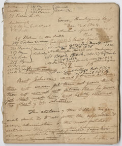 Thumbnail for Edward Hitchcock unnumbered sermon, 1824 December 2 - Image 1