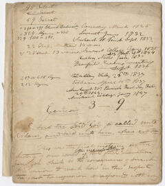 Thumbnail for Edward Hitchcock unnumbered sermon, 1825 March - Image 1