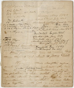 Thumbnail for Edward Hitchcock unnumbered sermon, 1825 May - Image 1