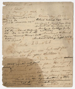 Thumbnail for Edward Hitchcock unnumbered sermon, 1825 May - Image 1
