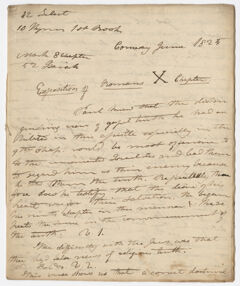 Thumbnail for Edward Hitchcock unnumbered sermon, "Exposition of Romans X Chapter," 1825 June - Image 1