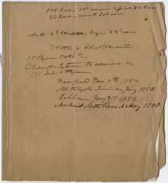 Thumbnail for Edward Hitchcock unnumbered sermon, 1825 April - Image 1
