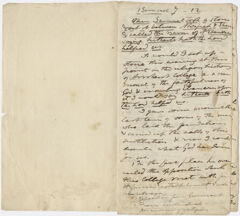 Thumbnail for Edward Hitchcock sermon notes, 1852 January - Image 1