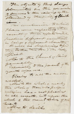 Thumbnail for Edward Hitchcock sermon notes, 1839 February - Image 1