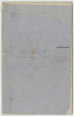 Thumbnail for Unidentified student's notes, "Lectures on Geology," 1855 September to 1855 November - Image 1