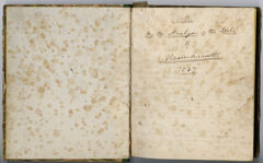 Thumbnail for Edward Hitchcock research notes, "Notes on the Analysis of the Soils of Massachusetts," 1837 - Image 1