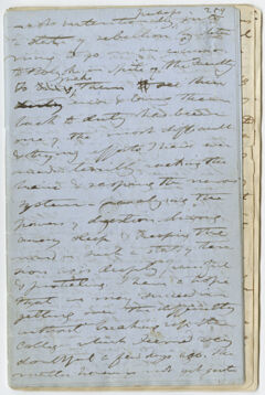 Thumbnail for Edward Hitchcock diary, "Private Notes," 1854 June 18 to 1864 February 5 - Image 1