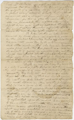 Thumbnail for Edward Hitchcock notes on religious conversion, 1817 December - Image 1