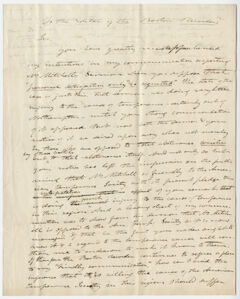 Thumbnail for Edward Hitchcock letter to the editor of the Boston Recorder - Image 1