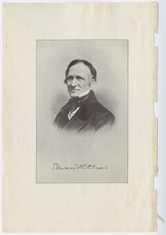 Thumbnail for Edward Hitchcock, portrait, facing left
