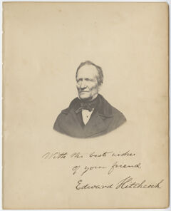 Thumbnail for Edward Hitchcock, portrait, facing left, circa 1860