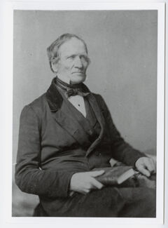 Thumbnail for Edward Hitchcock, half-length portrait, facing right, circa 1863