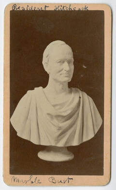 Thumbnail for President Hitchcock marble bust - Image 1