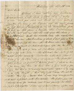 Thumbnail for George White letter to Orra White Hitchcock, 1833 September 23 - Image 1