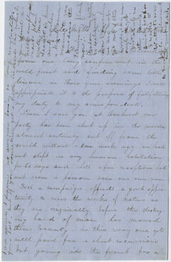 Thumbnail for Letter from unidentified correspondent to Orra White Hitchcock, 1852 October 30 - Image 1
