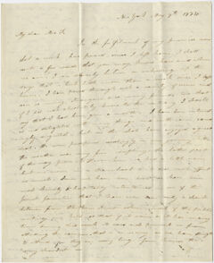 Thumbnail for Orra White Hitchcock letter to Deborah Fiske, 1834 May 9 - Image 1