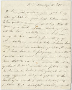 Thumbnail for Orra White Hitchcock letter to the Hitchcock children, 1850 September 18 - Image 1