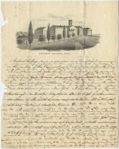 Thumbnail for Orra White Hitchcock letter to unidentified recipient - Image 1