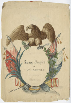 Thumbnail for Eagle and other patriotic symbols