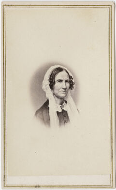 Thumbnail for Orra White Hitchcock, head and shoulders portrait, facing right - Image 1