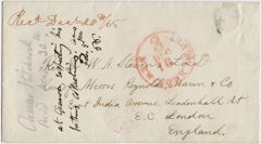 Thumbnail for Charles H. Hitchcock envelope to William A. Stearns, 1865 December
