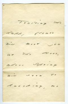 Thumbnail for Emily Dickinson letter to Jeanie Greenough - Image 1