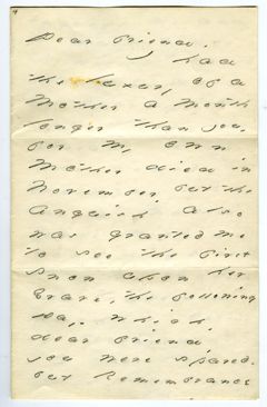 Thumbnail for Emily and Lavinia Dickinson letters to Jeanie Greenough - Image 1