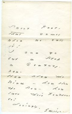 Thumbnail for Emily Dickinson letter to Sarah Tuckerman