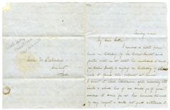 Thumbnail for Emily Dickinson letter to Austin Dickinson - Image 1