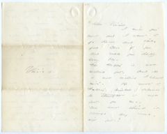 Thumbnail for Emily Dickinson letter to Lavinia Dickinson - Image 1
