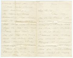 Thumbnail for Emily Dickinson letter to Samuel Bowles and Mary Sanford Dwight Schermerhorn Bowles - Image 1