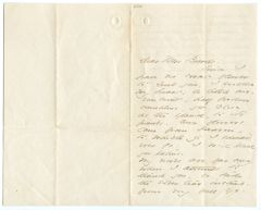 Thumbnail for Emily Dickinson letter to Mary Sanford Dwight Schermerhorn Bowles - Image 1
