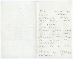 Thumbnail for Emily Dickinson letter to [Samuel Bowles Jr.?] - Image 1
