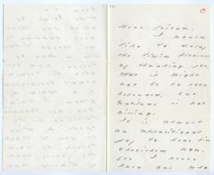 Thumbnail for Emily Dickinson letter to James D. Clark - Image 1