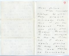 Thumbnail for Emily Dickinson letter to Charles H. Clark - Image 1