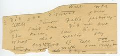 Thumbnail for Partial Emily Dickinson letter to Otis Phillips Lord - Image 1