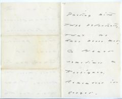 Thumbnail for Emily Dickinson letter to Eben Jenks Loomis and Mary Wilder Loomis - Image 1