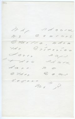 Thumbnail for Emily Dickinson letter to Mabel Loomis Todd - Image 1
