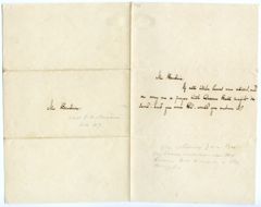 Thumbnail for Emily Dickinson letter to Elbridge G. Bowdoin