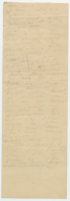 Thumbnail for Emily Dickinson letter to Maria Whitney - Image 1