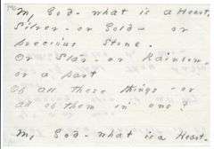 Thumbnail for Emily Dickinson partial transcription of George Herbert's "Mattens" - Image 1